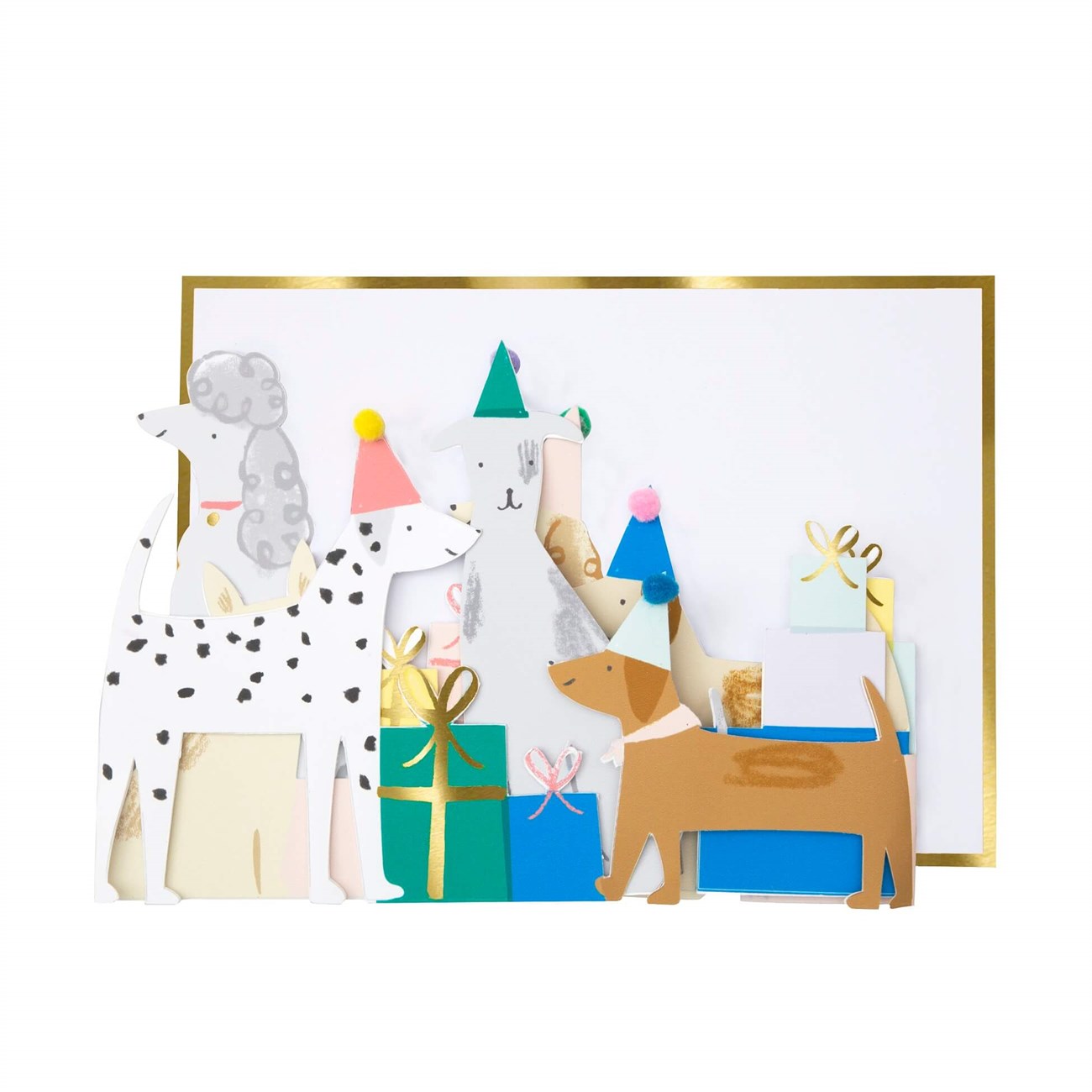 Meri Meri Tebrik Kartı // K&ouml;peklerin Partisi