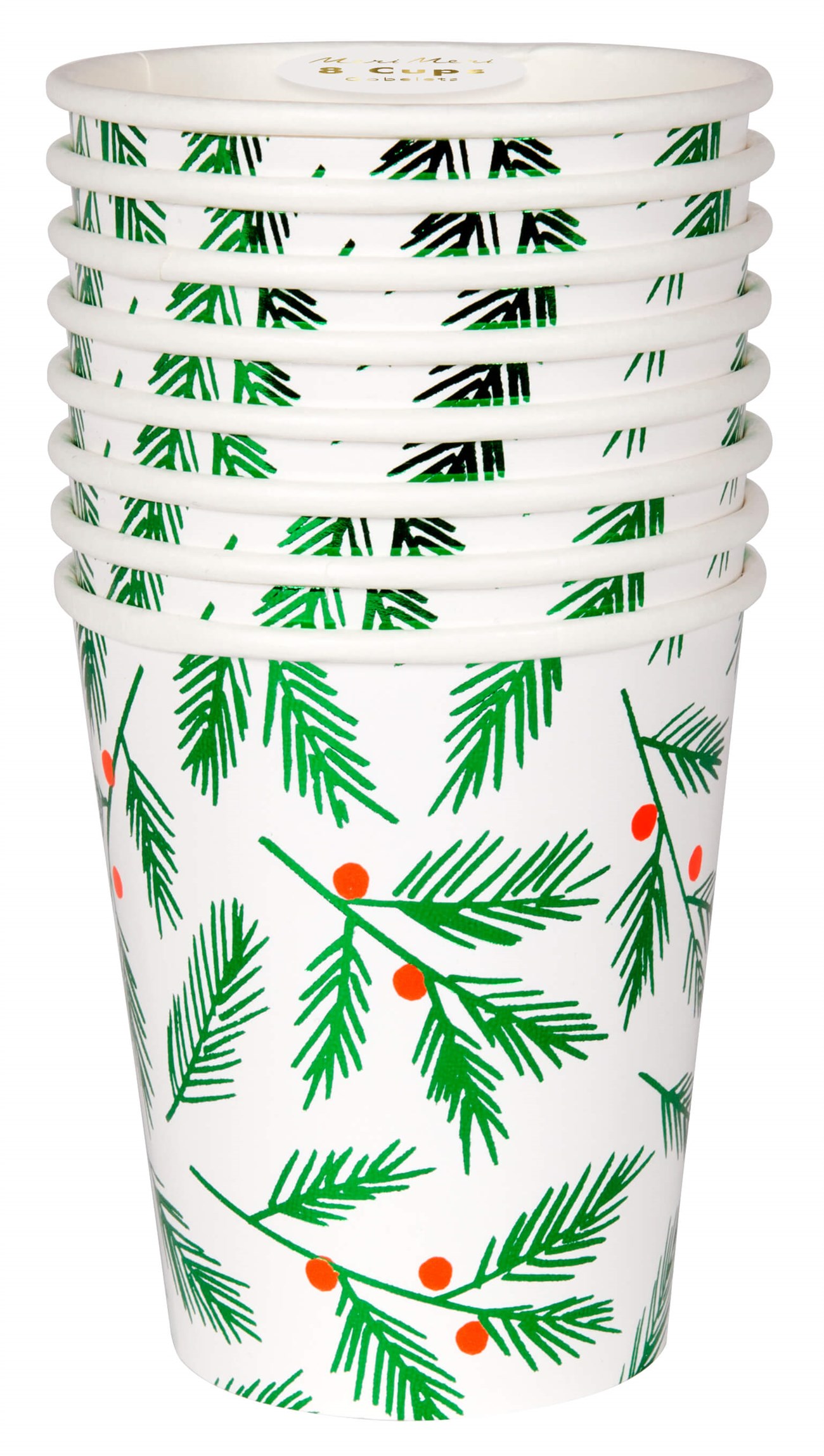 Meri Meri Parti Bardak // Yaprak ve Meyve