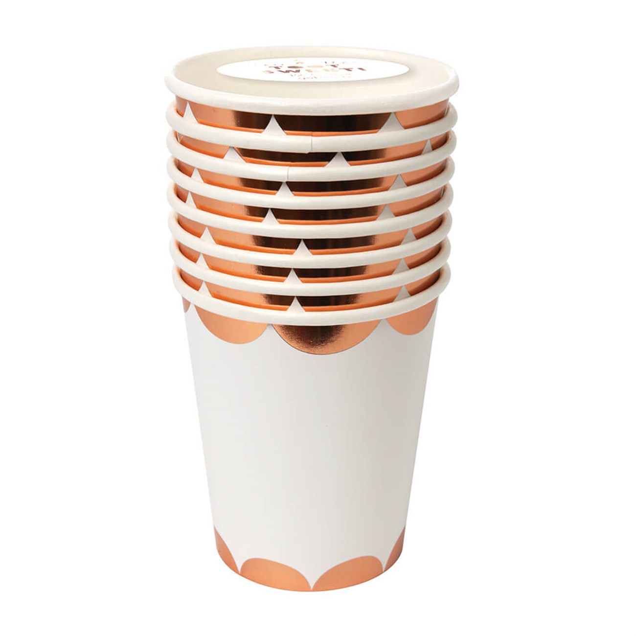 Meri Meri Parti Bardak // Yarım Ay Pembe Altın