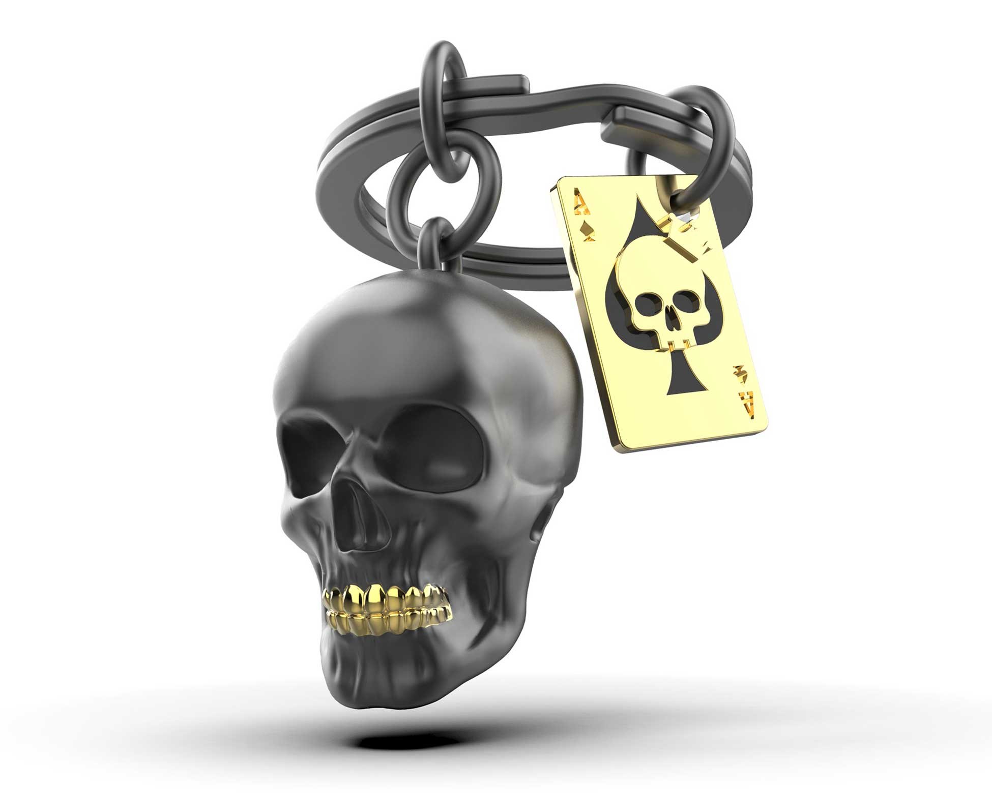 Metalmorphose Anahtarlık // Skull