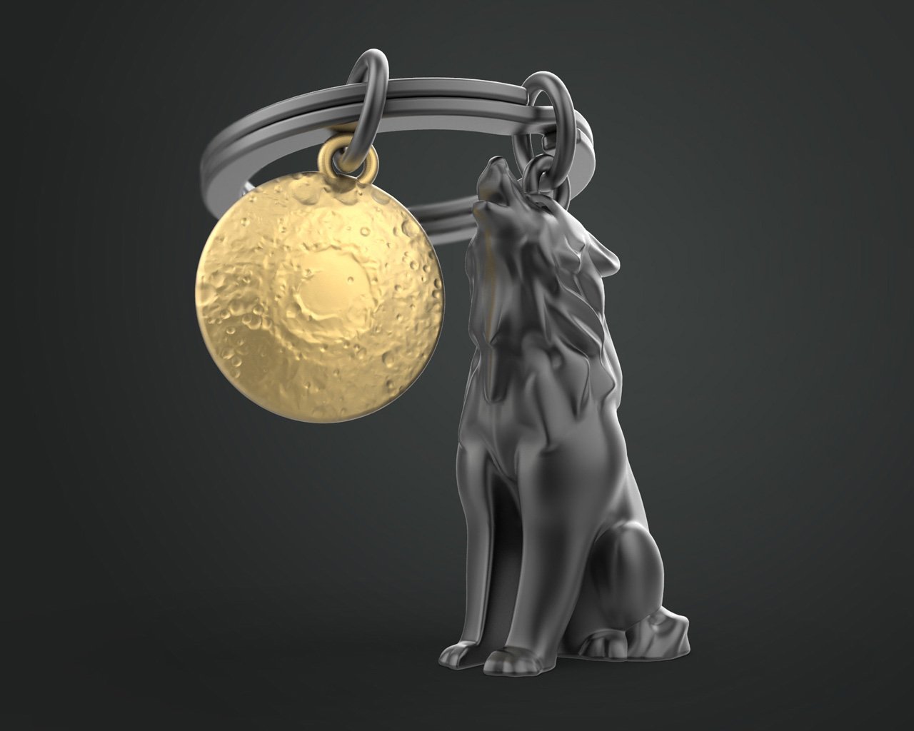 Metalmorphose Anahtarlık // Kurt