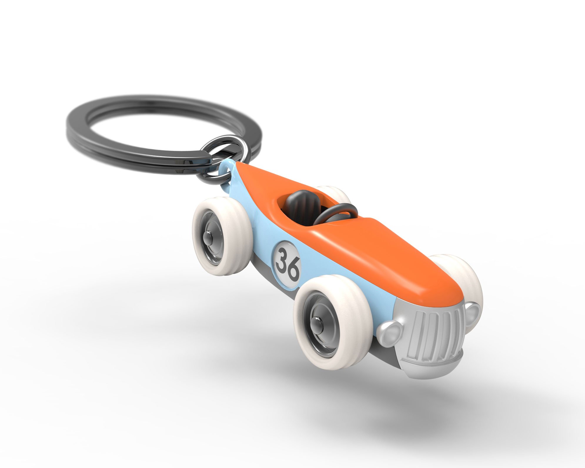 Metalmorphose Anahtarlık // Vintage Yarış Arabası