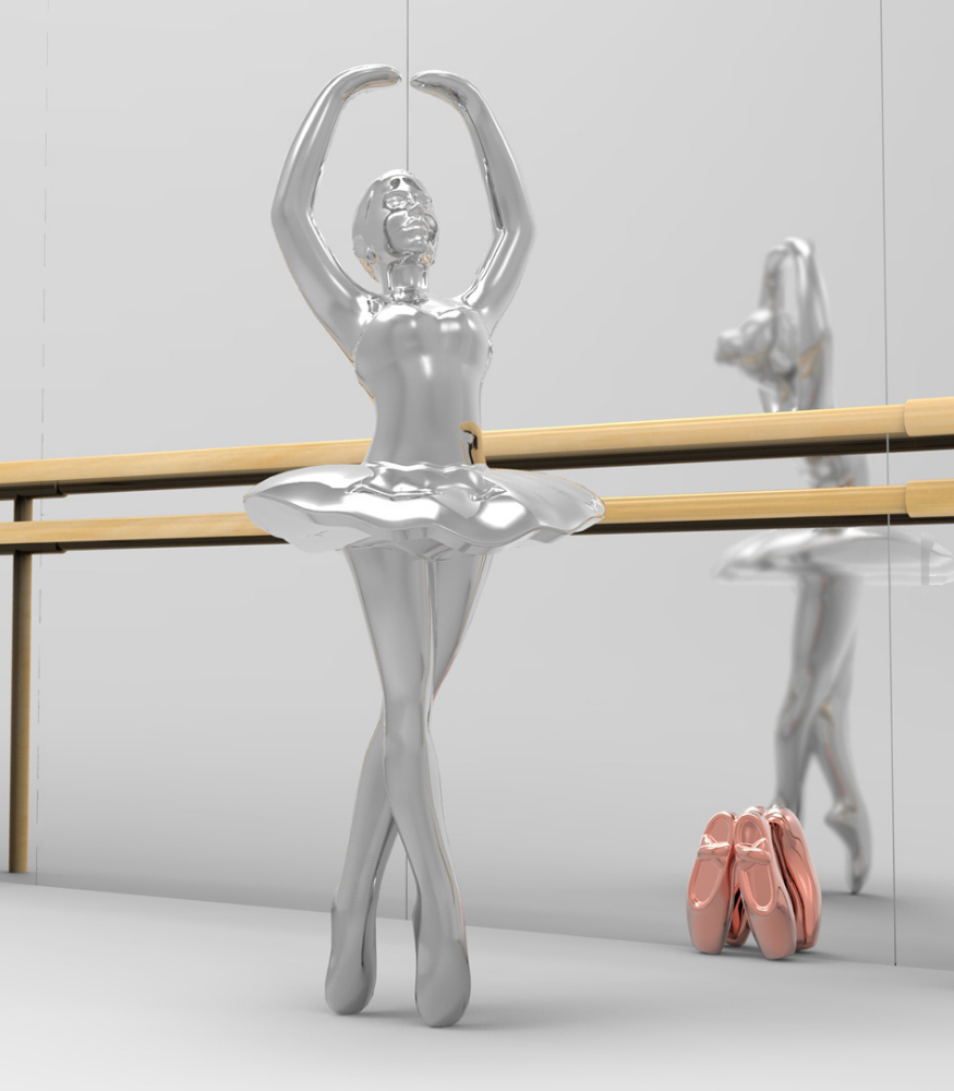 Metalmorphose Anahtarlık // Balerin