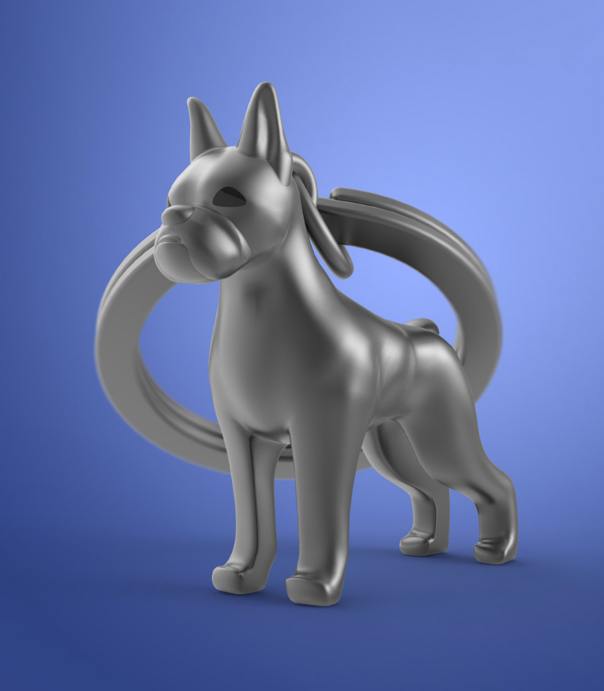 Metalmorphose Anahtarlık // Boxer K&ouml;pek