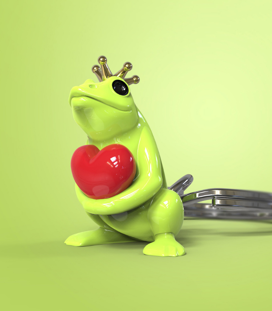 Metalmorphose Anahtarlık // Kurbaga Prens