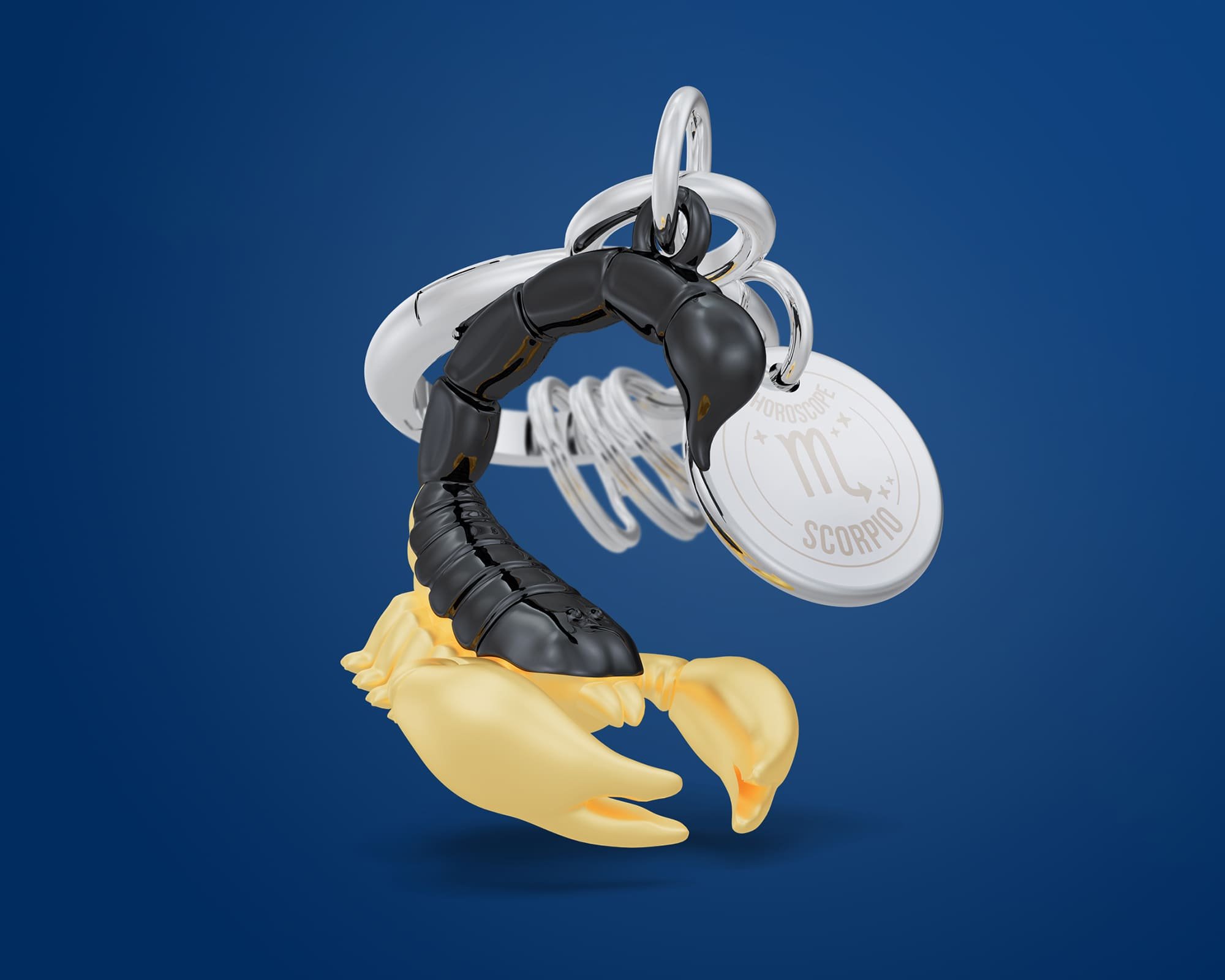 Metalmorphose Anahtarlık (Bur&ccedil; Koleksiyonu) // Akrep