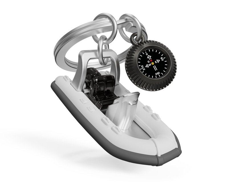 Metalmorphose Anahtarlık // Kau&ccedil;uk Motorboat