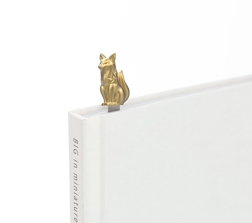 Metalmorphose Kitap Ayracı // Fox