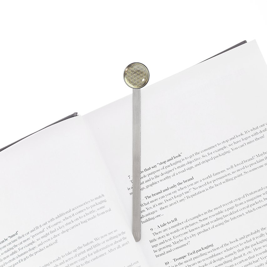 Metalmorphose Kitap Ayracı // Yaşam &Ccedil;i&ccedil;eği