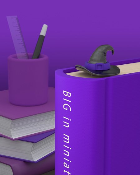 Metalmorphose Kitap Ayracı // Wizard Hat