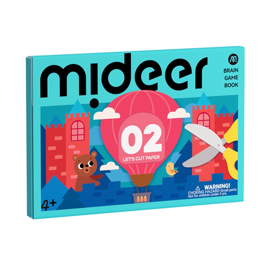 Mideer Zeka Oyunu Kitabı // Kağıt Kesme Etkinliği 2. Seviye