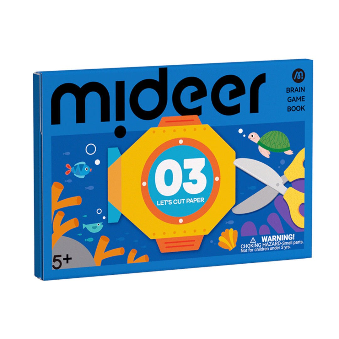 Mideer Zeka Oyunu Kitabı // Kağıt Kesme Etkinliği 3. Seviye