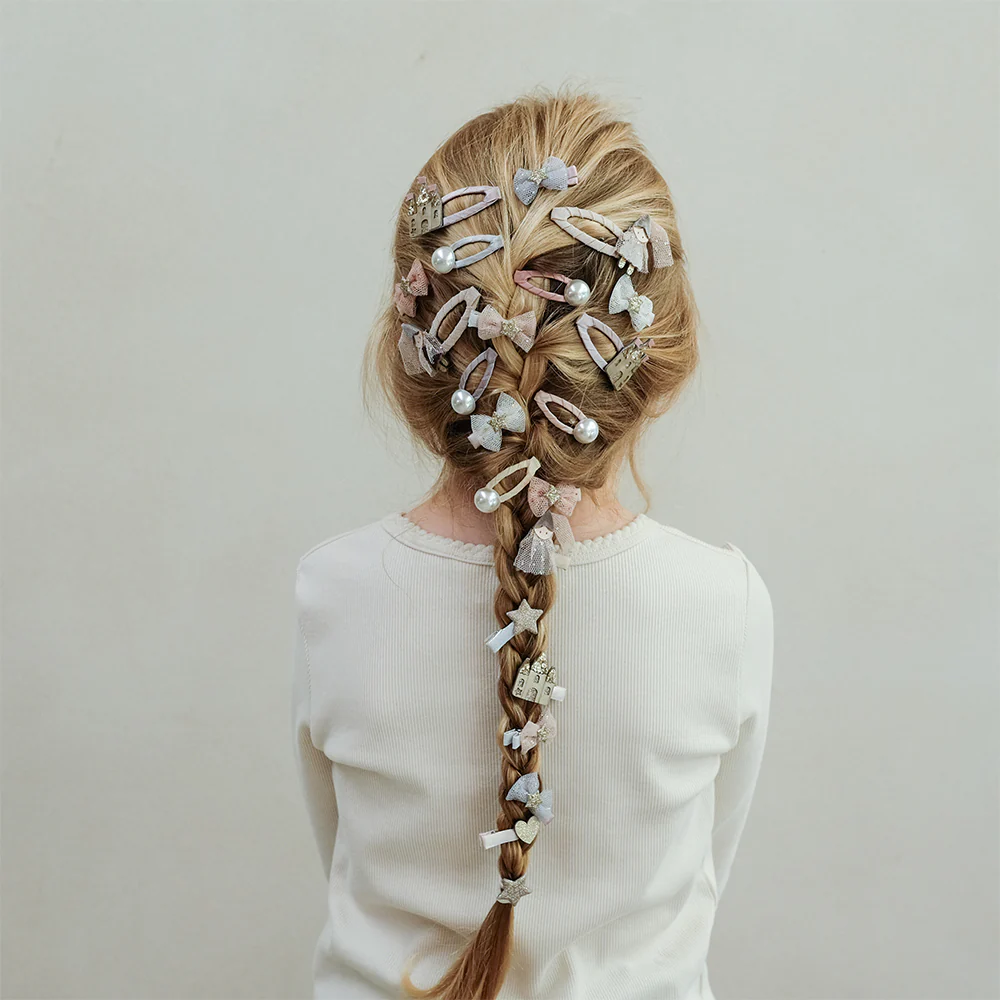 Mimi & Lula Mini Sa&ccedil; Toka Set (8 Adet) // Tutu Bow