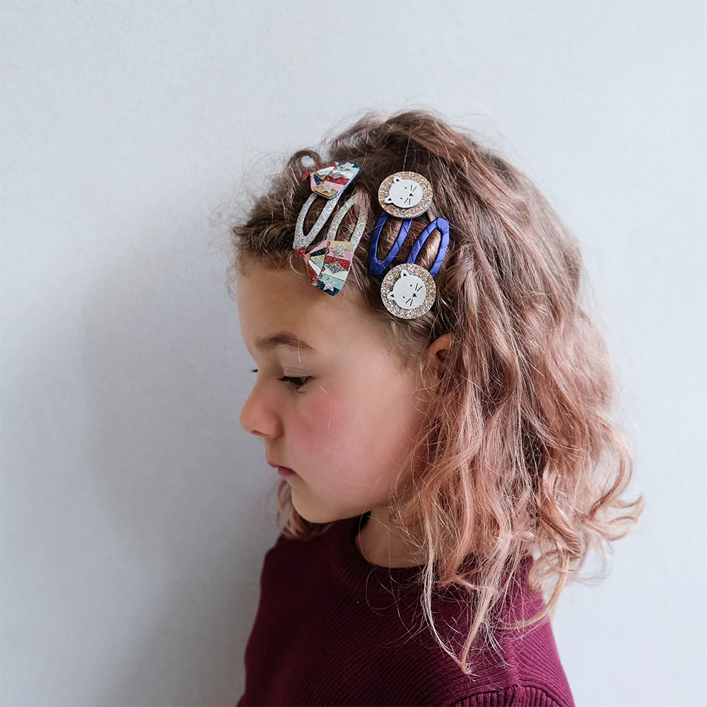 Mimi & Lula Saç Toka Set (4 Adet) // Circus Lion