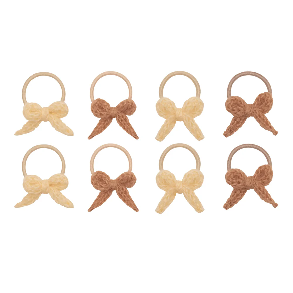 Mimi & Lula Mini Lastik Sa&ccedil; Toka Set (8 Adet) // Granny's Bow