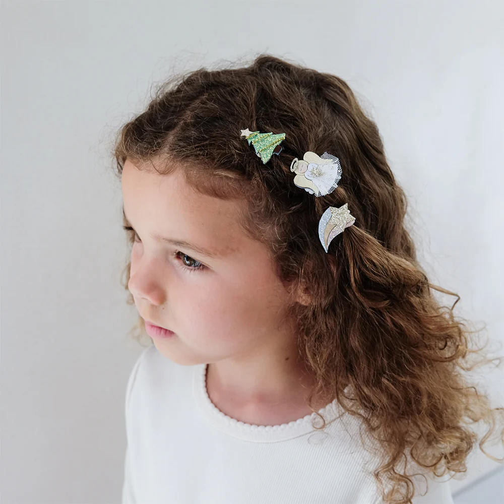 Mimi & Lula Mini Sa&ccedil; Toka Set (6 Adet) // Angel