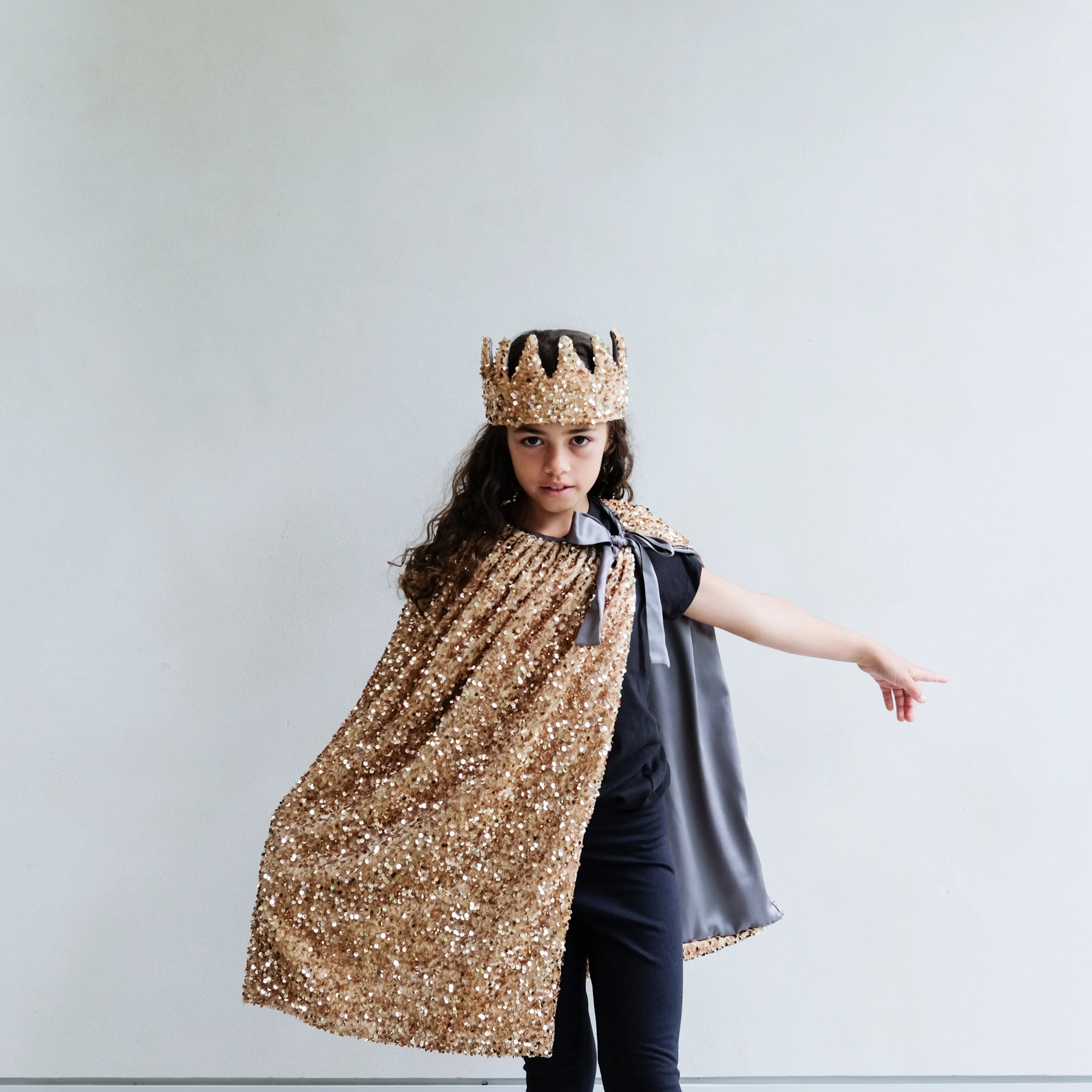 Mimi & Lula &Ccedil;ocuk Pelerin // Sequin