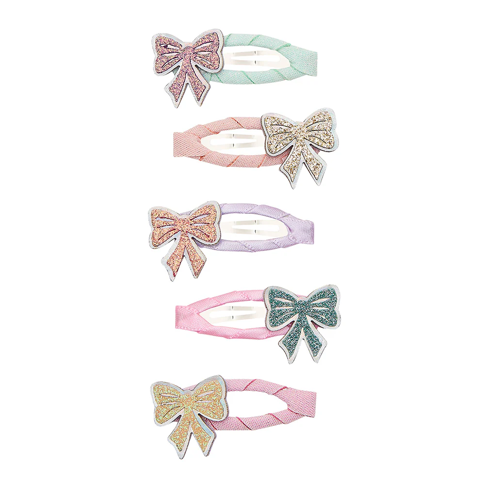 Mimi & Lula Sa&ccedil; Toka Set (5 Adet) // Sparkle Bow Mini