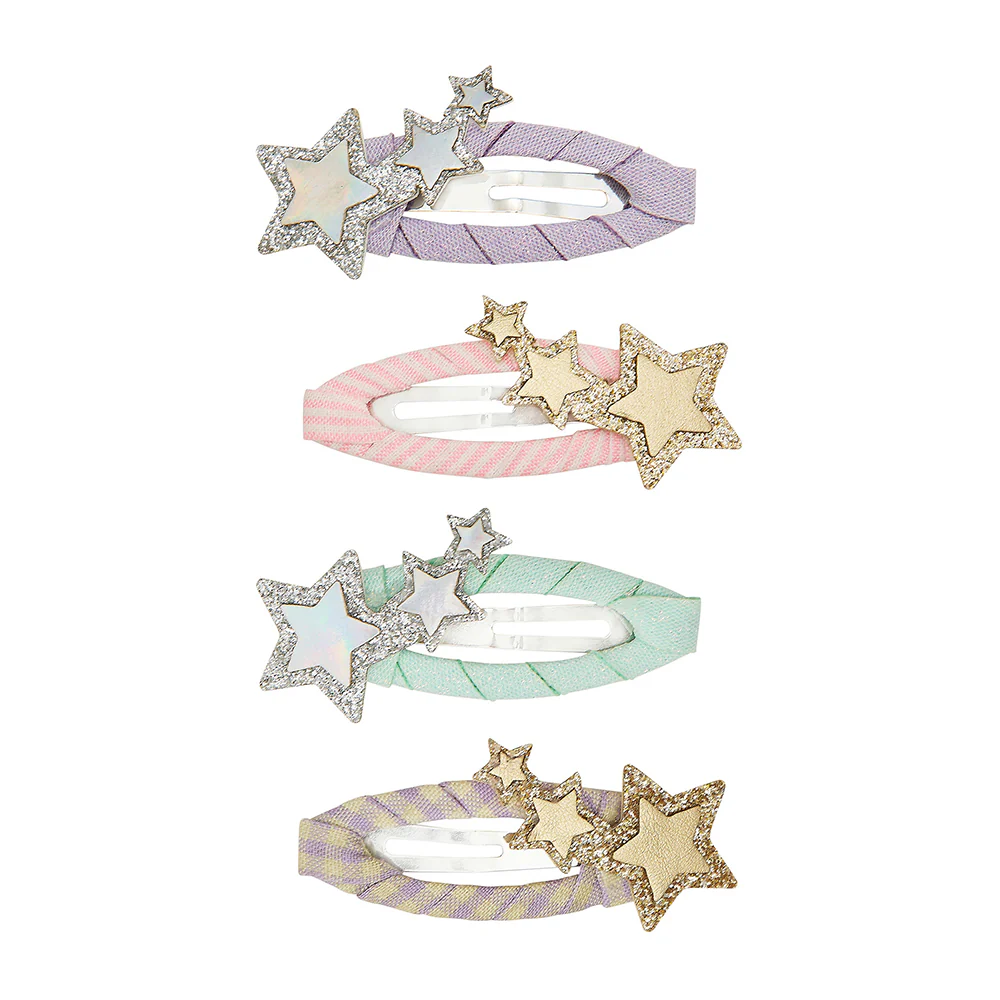 Mimi & Lula Sa&ccedil; Toka Set (4 Adet) // Trailing Star
