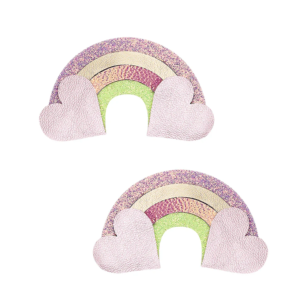 Mimi & Lula Sa&ccedil; Toka Set (2 Adet) // Rainbow