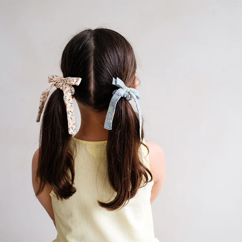 Mimi & Lula Flora Bow Scrunchies 4'l&uuml; Lastik Toka