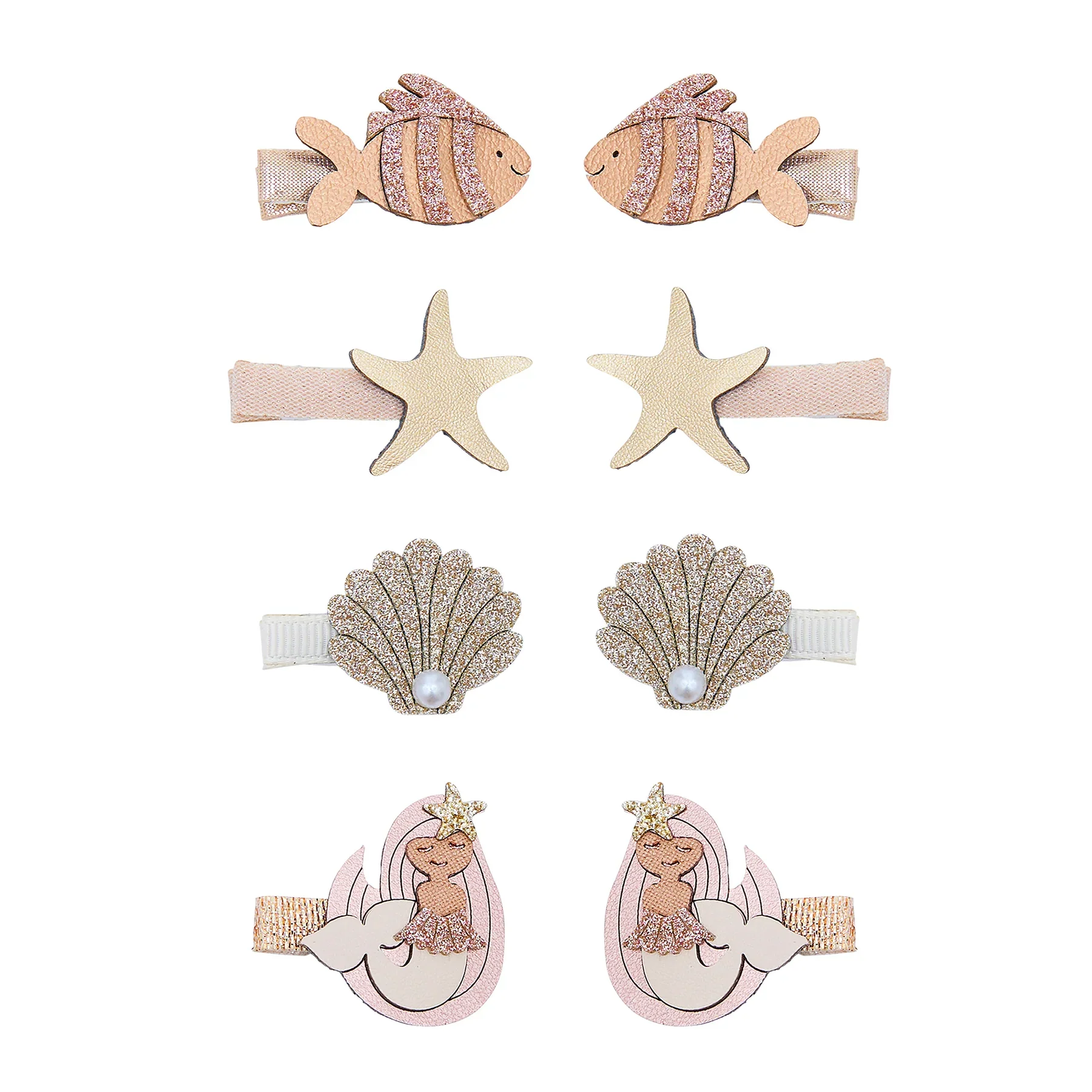 Mimi & Lula Sa&ccedil; Toka Set (8 Adet) // Mermaid Mini