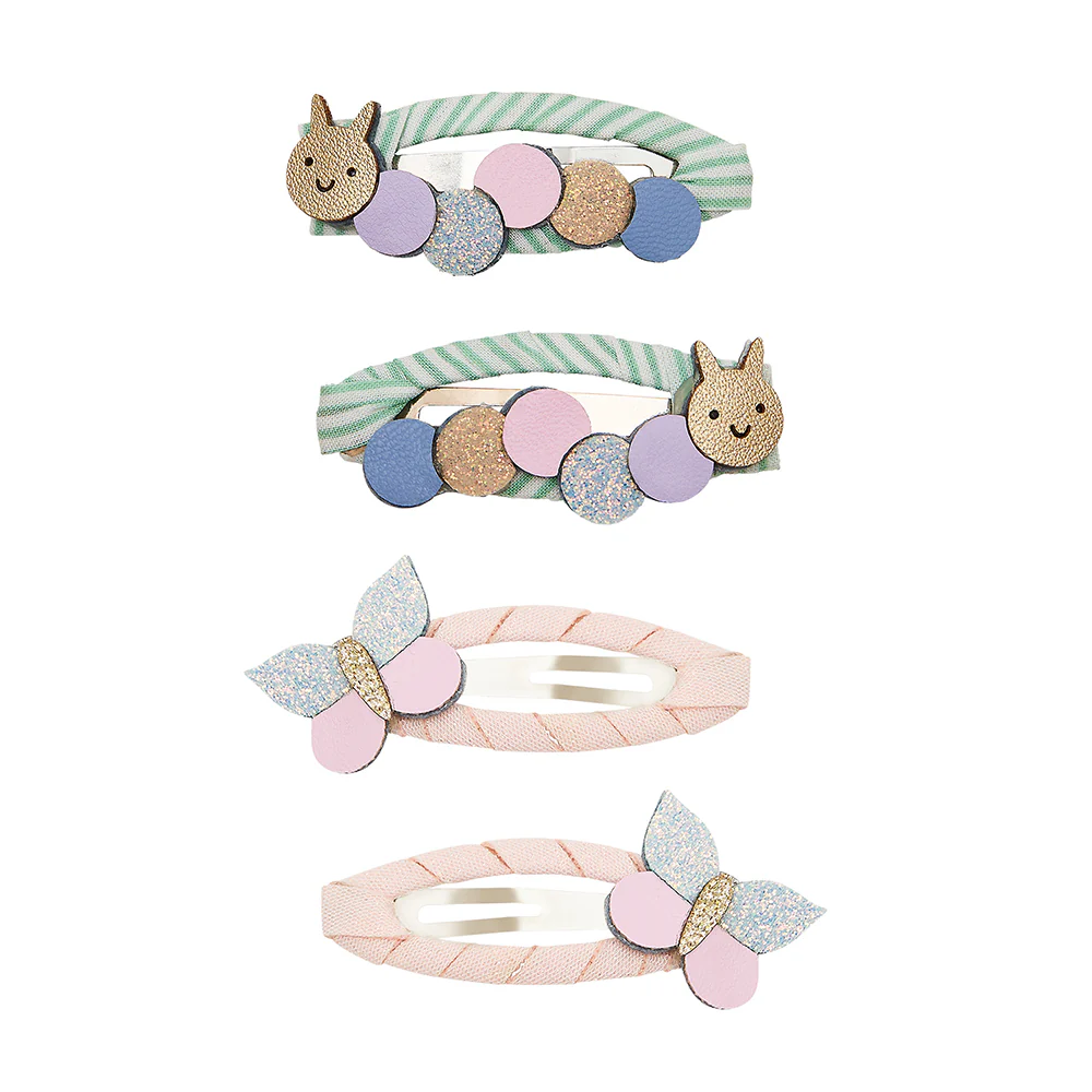 Mimi & Lula Sa&ccedil; Toka Set (4 Adet) // Hungry Caterpillar