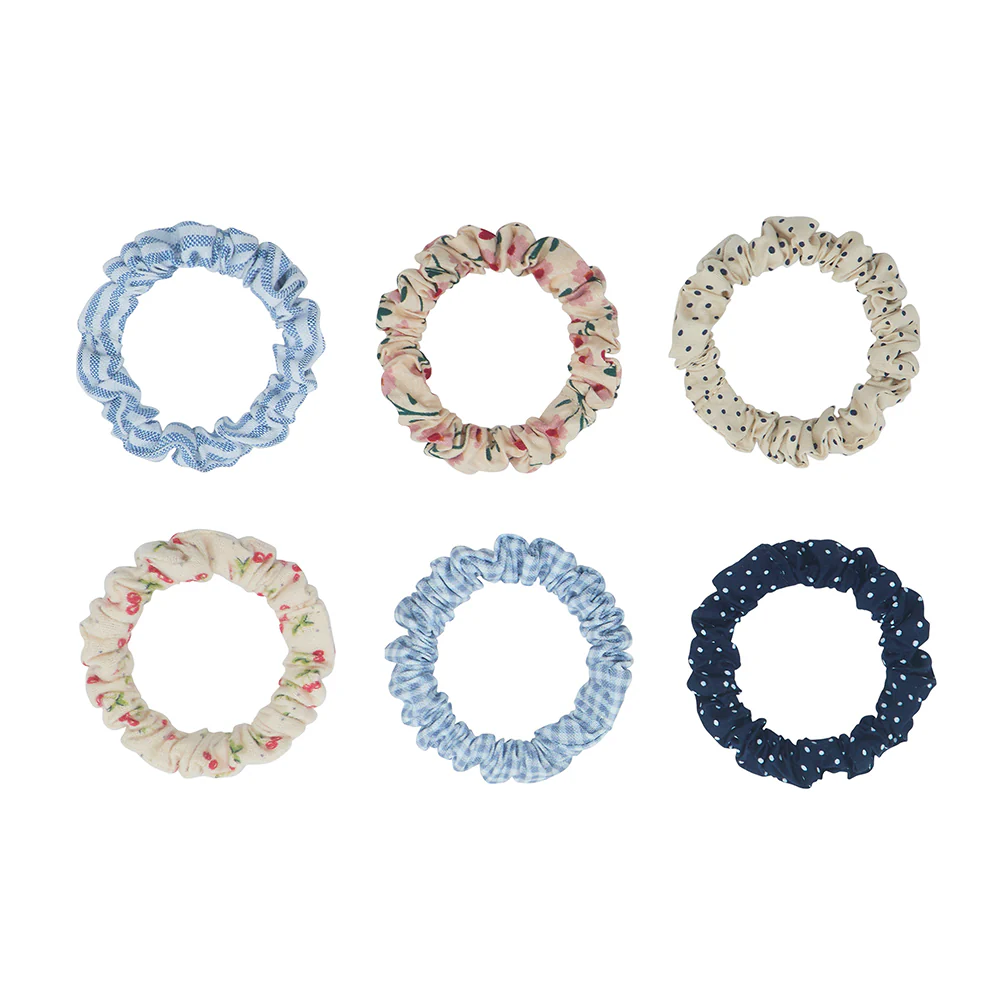 Mimi & Lula Lastik Toka Set (6 Adet) // Mixed Scrunchies