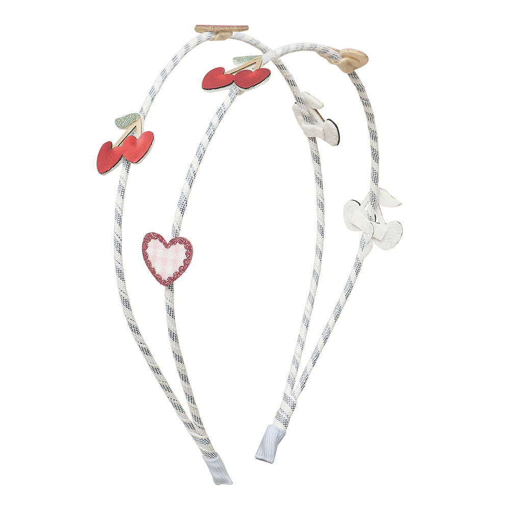 Mimi & Lula Alice Ta&ccedil; Set (2 Adet) // Red Cherries