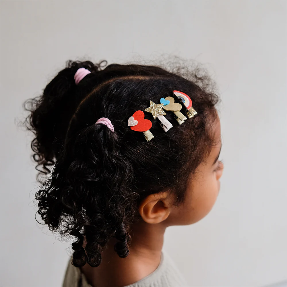 Mimi & Lula Sa&ccedil; Toka Set (8 Adet) // Rainbow Mini
