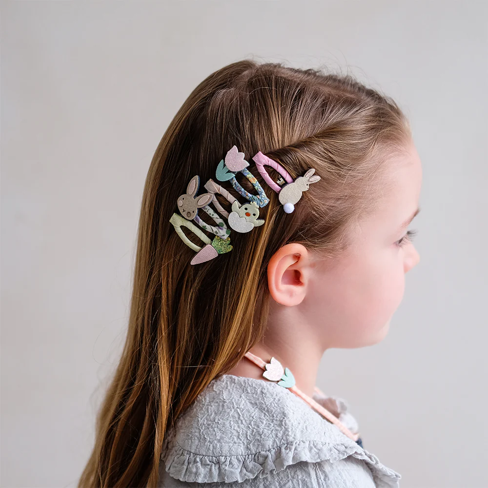 Mimi & Lula Sa&ccedil; Toka Set (5 Adet) // Bunny And Chick Mini