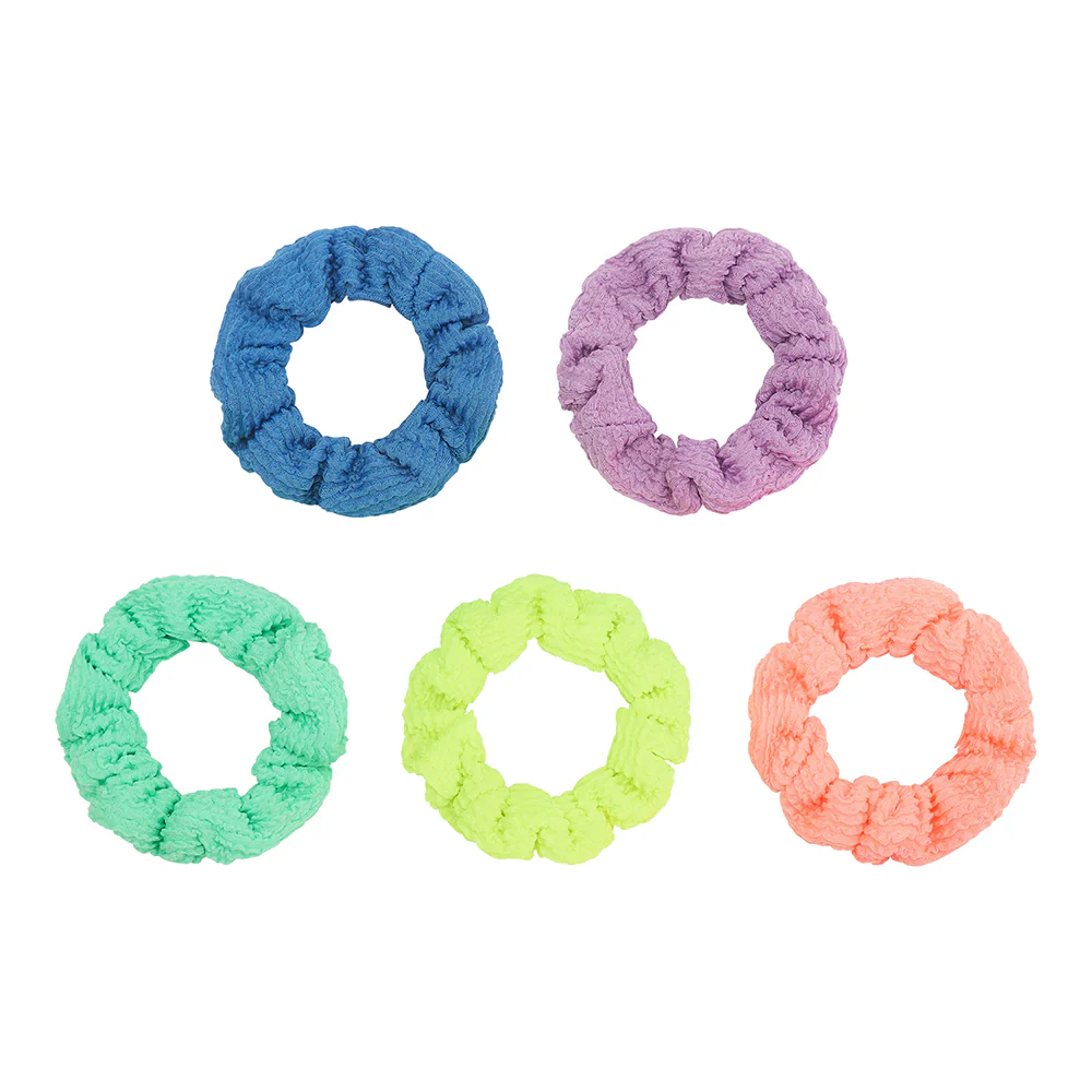 Mimi & Lula Lastik Toka Set (5 Adet) // Crinkle Scrunchies