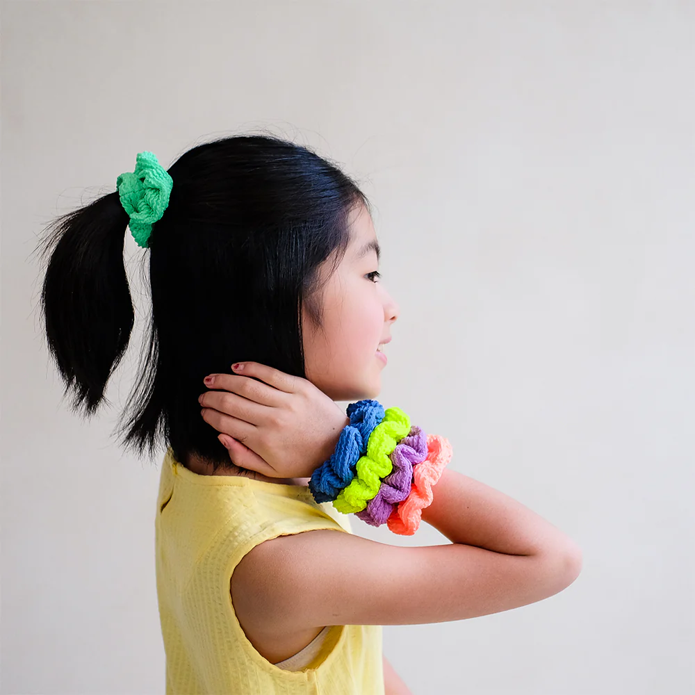 Mimi & Lula Lastik Toka Set (5 Adet) // Crinkle Scrunchies