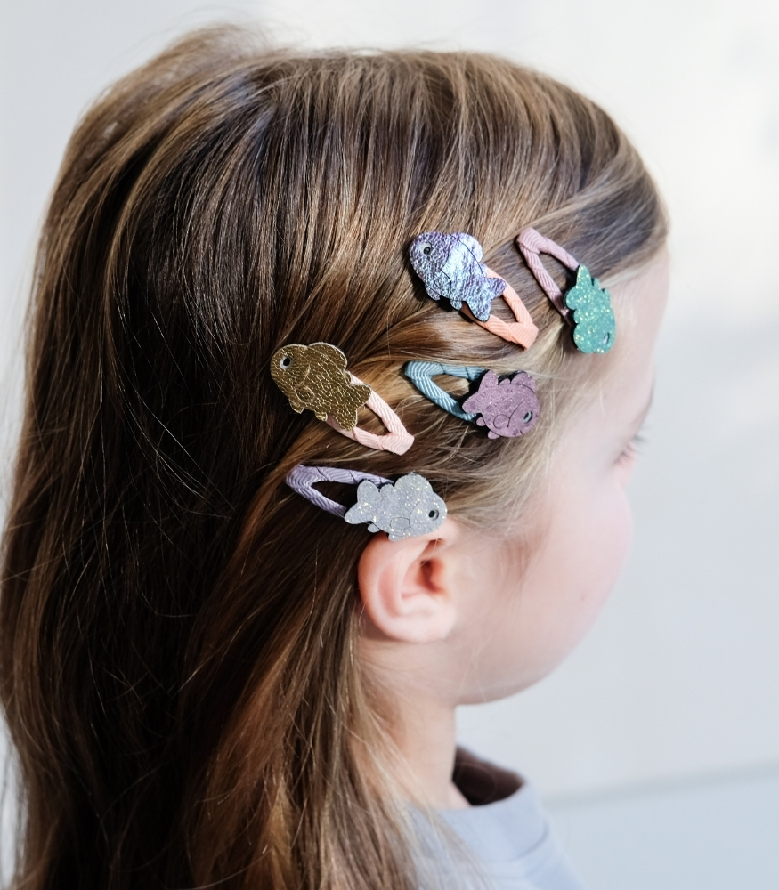 Mimi & Lula Mini Saç Toka Set (5 Adet) // Goldfish