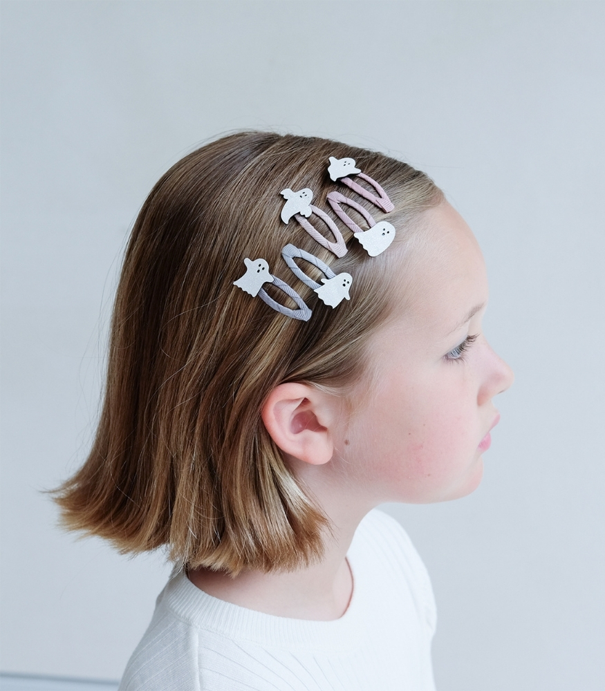 Mimi & Lula Mini Saç Toka Set (5 Adet) // Ghost