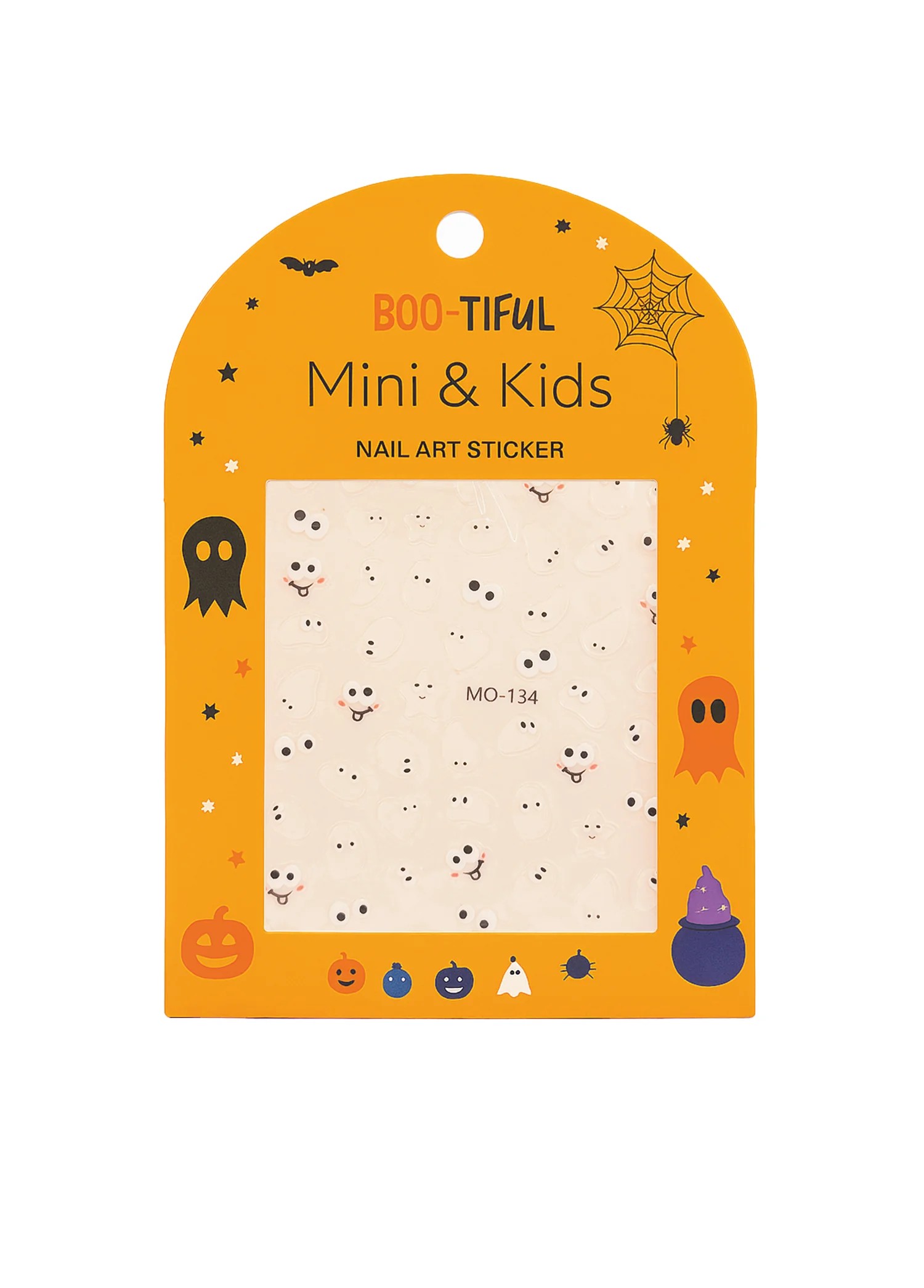 Mini & Kids Nail Sticker Halloween // Crazy Eyes