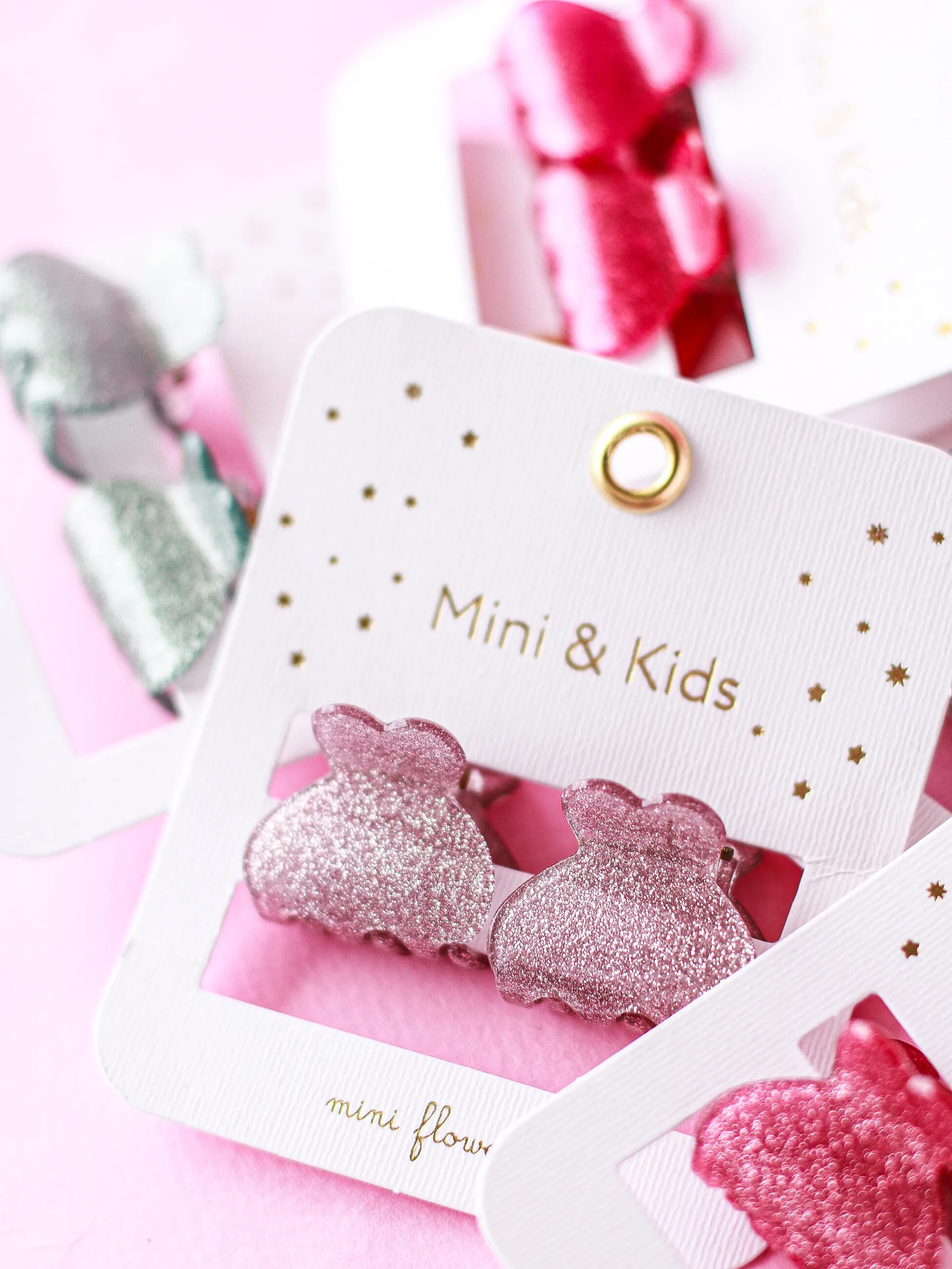 Mini & Kids Simli Akrilik Toka // Lila