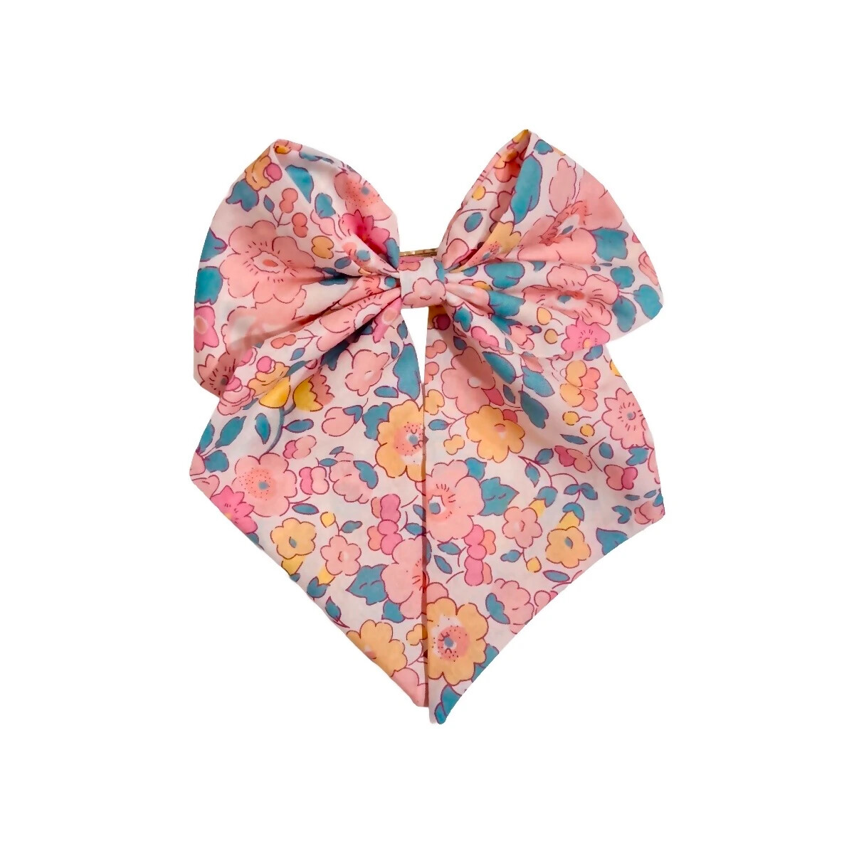 Mini & Kids Liberty Fiyonk &Ccedil;ocuk Toka (XL) // Pembe &Ccedil;i&ccedil;ekler