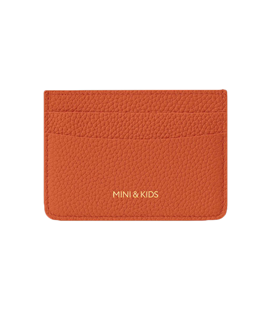 Mini & Kids Mini Deri Kartlık // Turuncu
