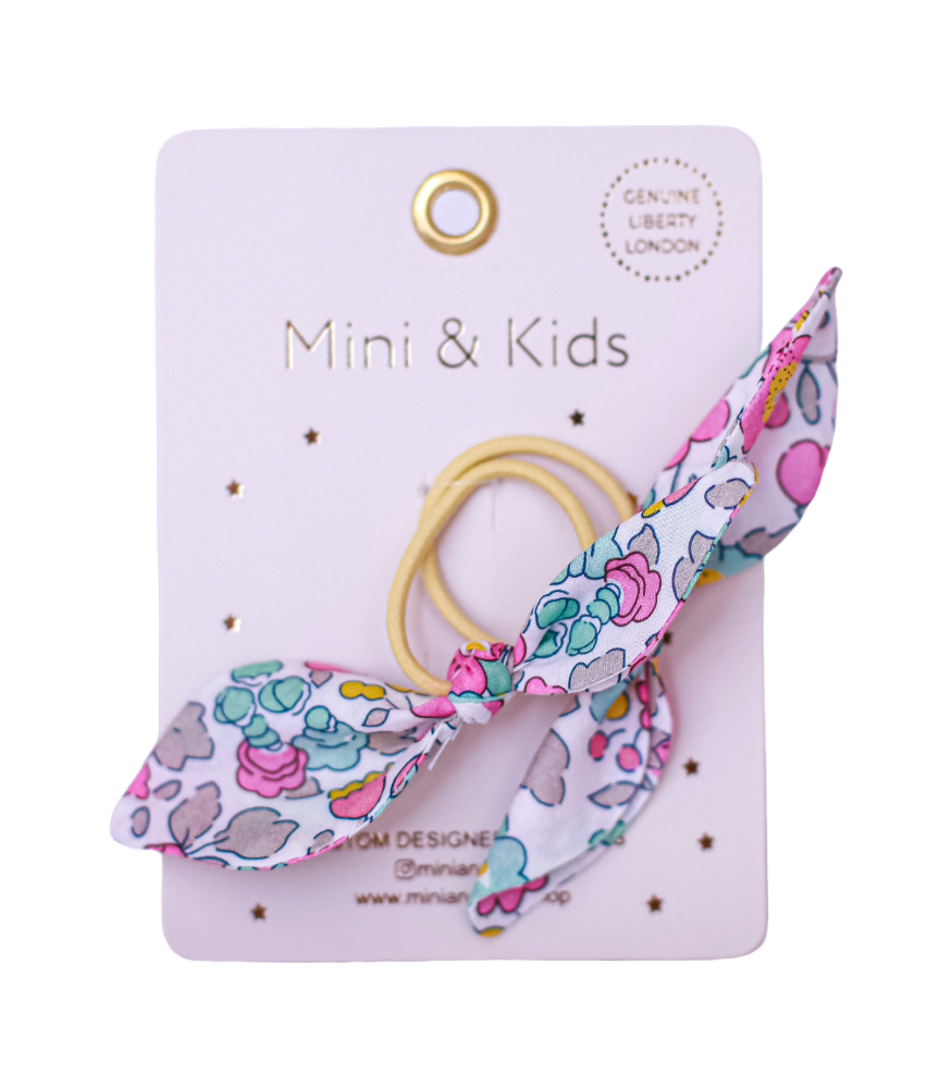 Mini & Kids Bunny Ears Toka // Betsy Pink
