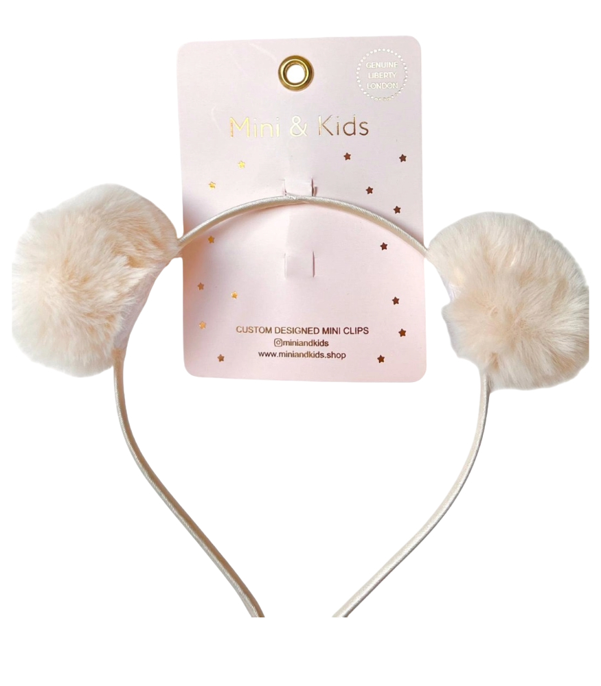 Mini & Kids Mini Ponpon Ta&ccedil; // Bej