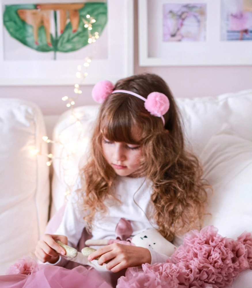 Mini & Kids Mini Ponpon Ta&ccedil; // Bej