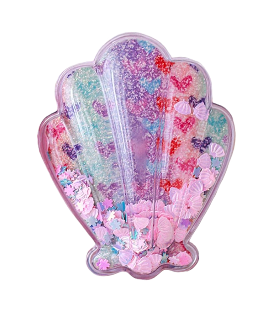 Mini & Kids Little Mermaids Hairbrush // Heart