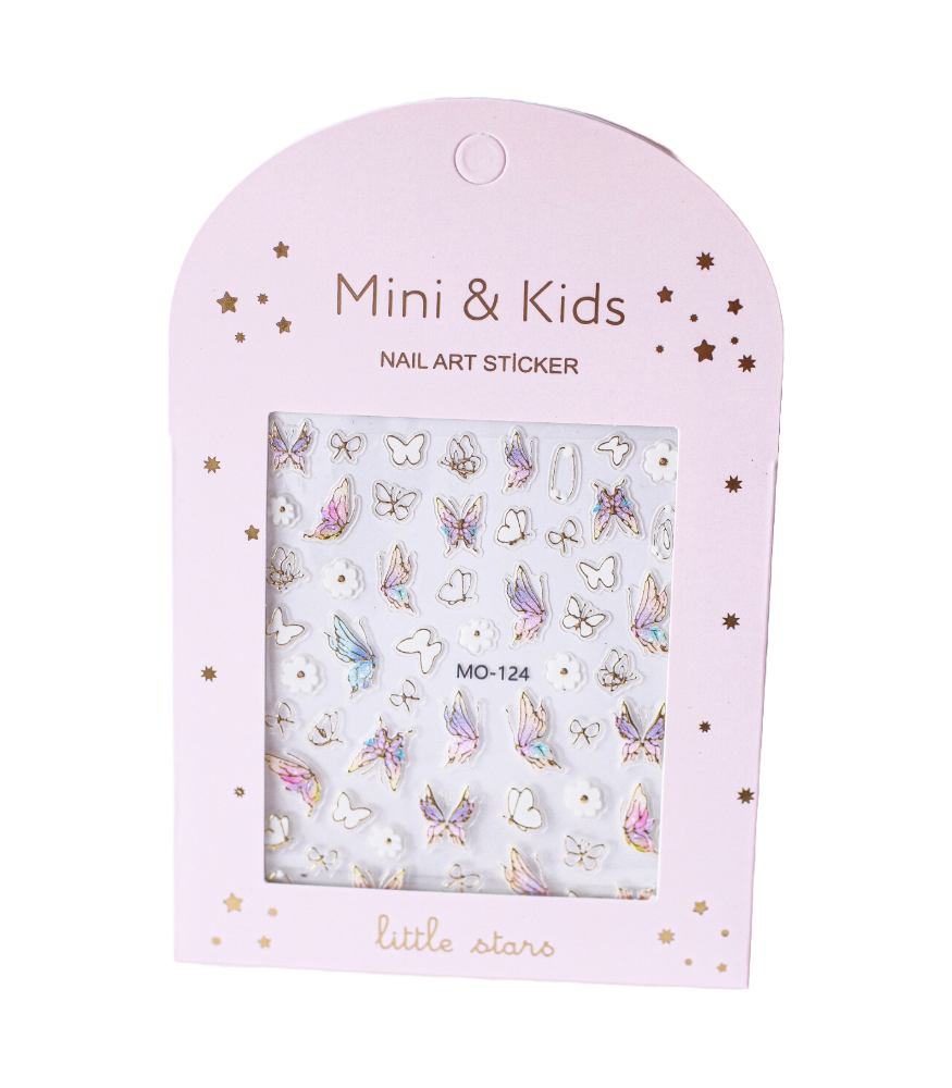 Mini & Kids Mini Nail Stickers // Butterfly