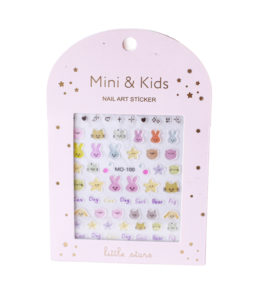 Mini & Kids Mini Nail Stickers // Cat - Star