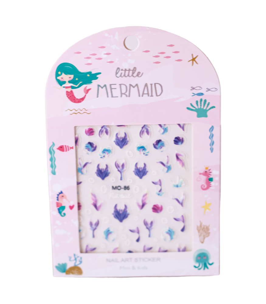 Mini & Kids Mini Nail Stickers // Little Mermaids