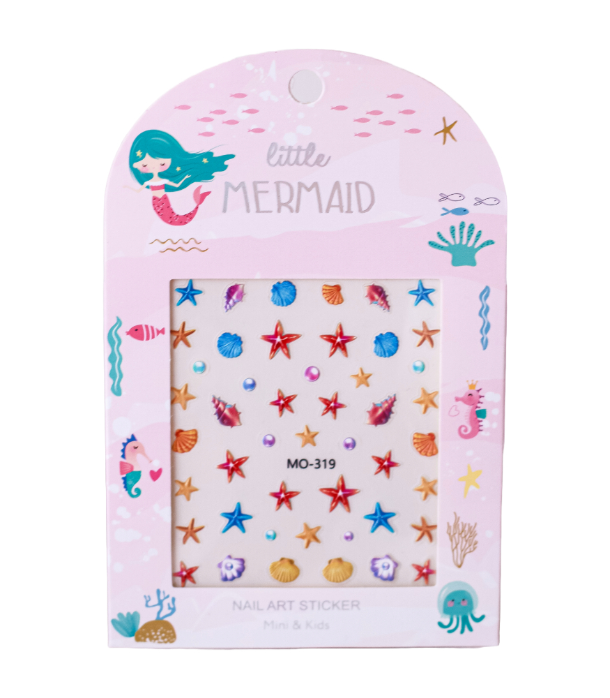 Mini & Kids Mini Nail Stickers // Seashell