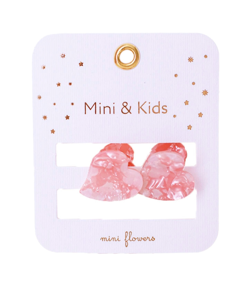 Mini & Kids Mini Kalp Kemik Toka // Somon