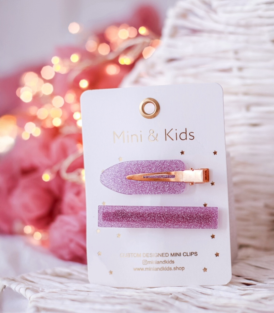 Mini & Kids Uzun Simli Toka // Pink Line