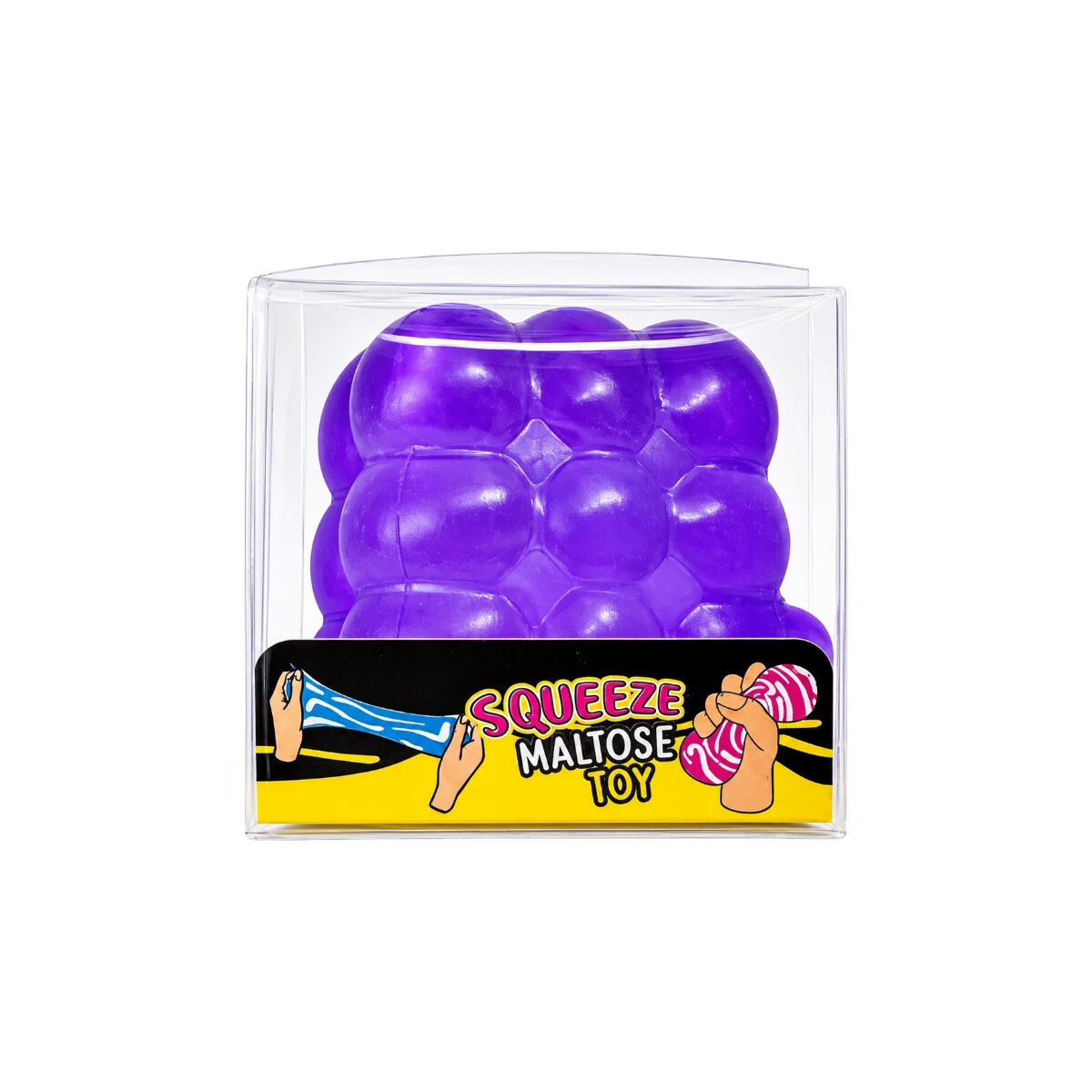 Mini Playlab Squeeze Maltose Bubble Oyuncak // Mor
